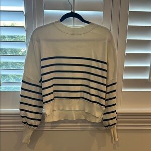 Striped Knit Sweater